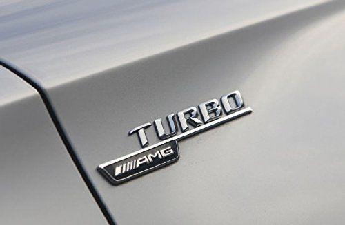 Mercedes AMG Turbo Logo - Gosweet Turbo AMG Badges Emblems A45 CLA45 GLA45 SET 2PCS LEFT ...