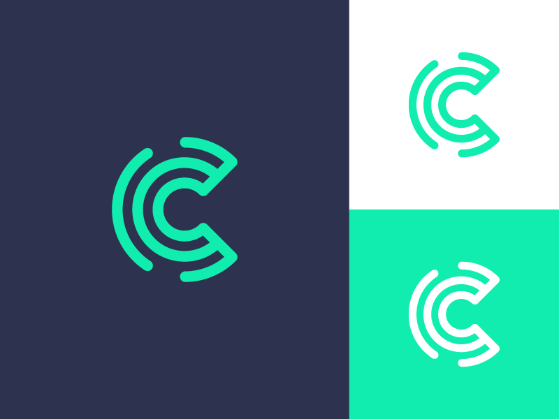 A Blue Green C Logo - c logo design c logo design logos ideas - Stellinadiving