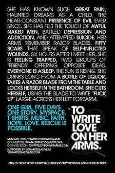 To Write Love On Her Arms Logo - 43 Best TWLOHA: To Write Love On Her Arms images | Thoughts, Mental ...