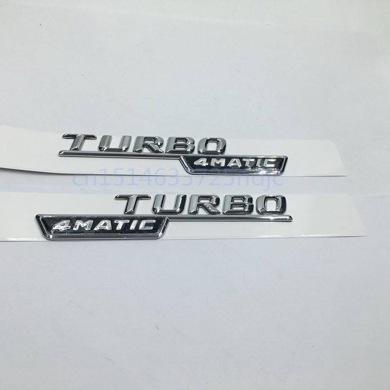 Mercedes AMG Turbo Logo - Of 2 For Mercedes Benz AMG ML GLk TURBO 4MATIC Emblem Badge Decal ...