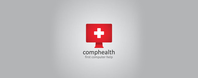 Computer Help Logo - 40 Creative Computer Logos Design examples for your inspiration