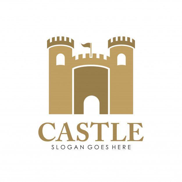 Castle Logo - Castle logo, icon, and illustration design template Vector | Premium ...