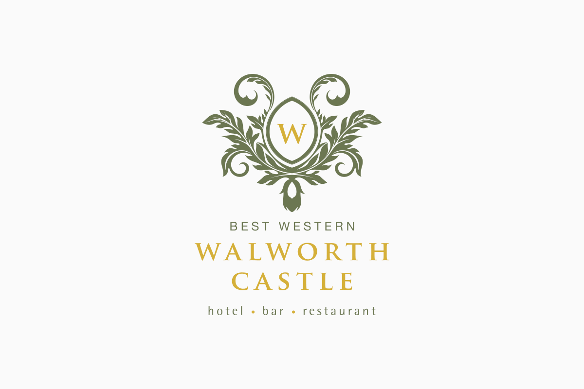 Castle Logo - Best Western Walworth Castle Logo Design - Squegg Brand Consultants ...