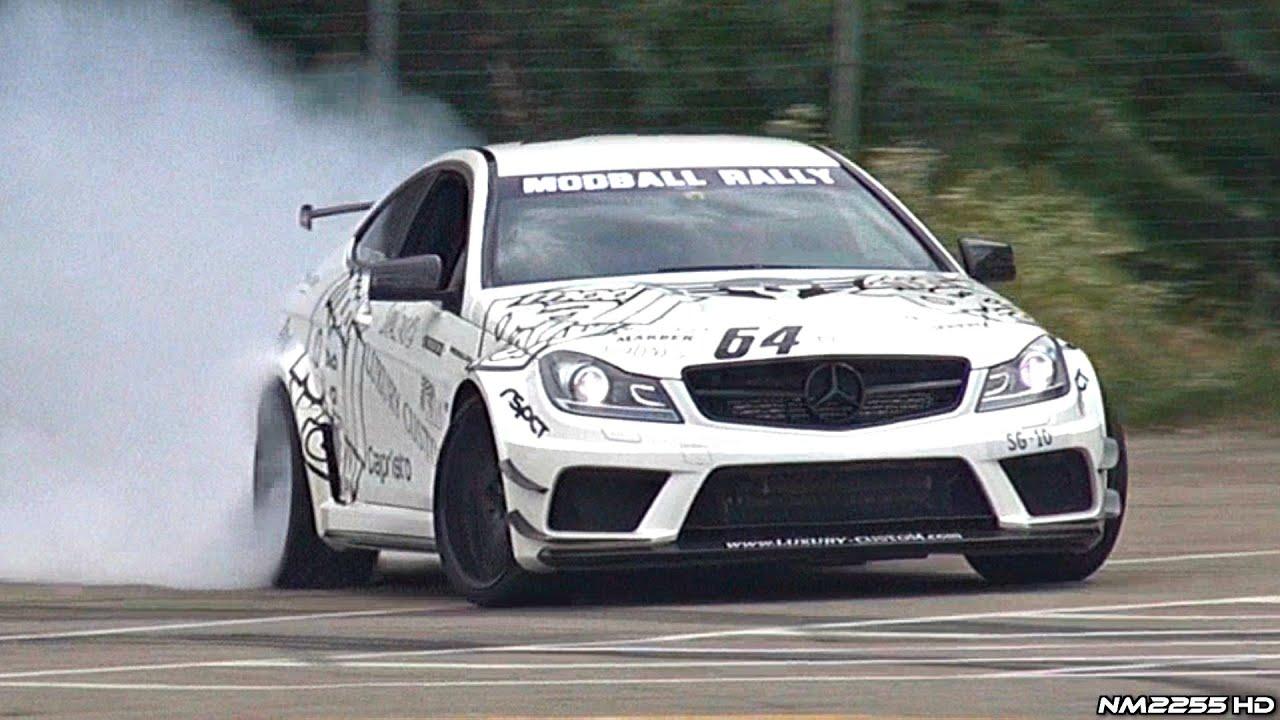 Mercedes AMG Turbo Logo - 850HP Twin Turbo Mercedes C63 AMG Black Series with Capristo BRUTAL ...