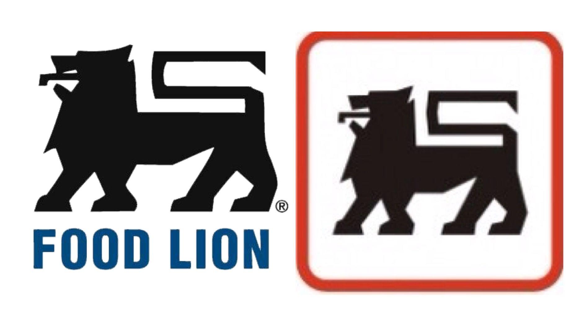 Food Lion Logo - plagiarism - Is this plagiarizing of the Food Lion logo? - Graphic ...