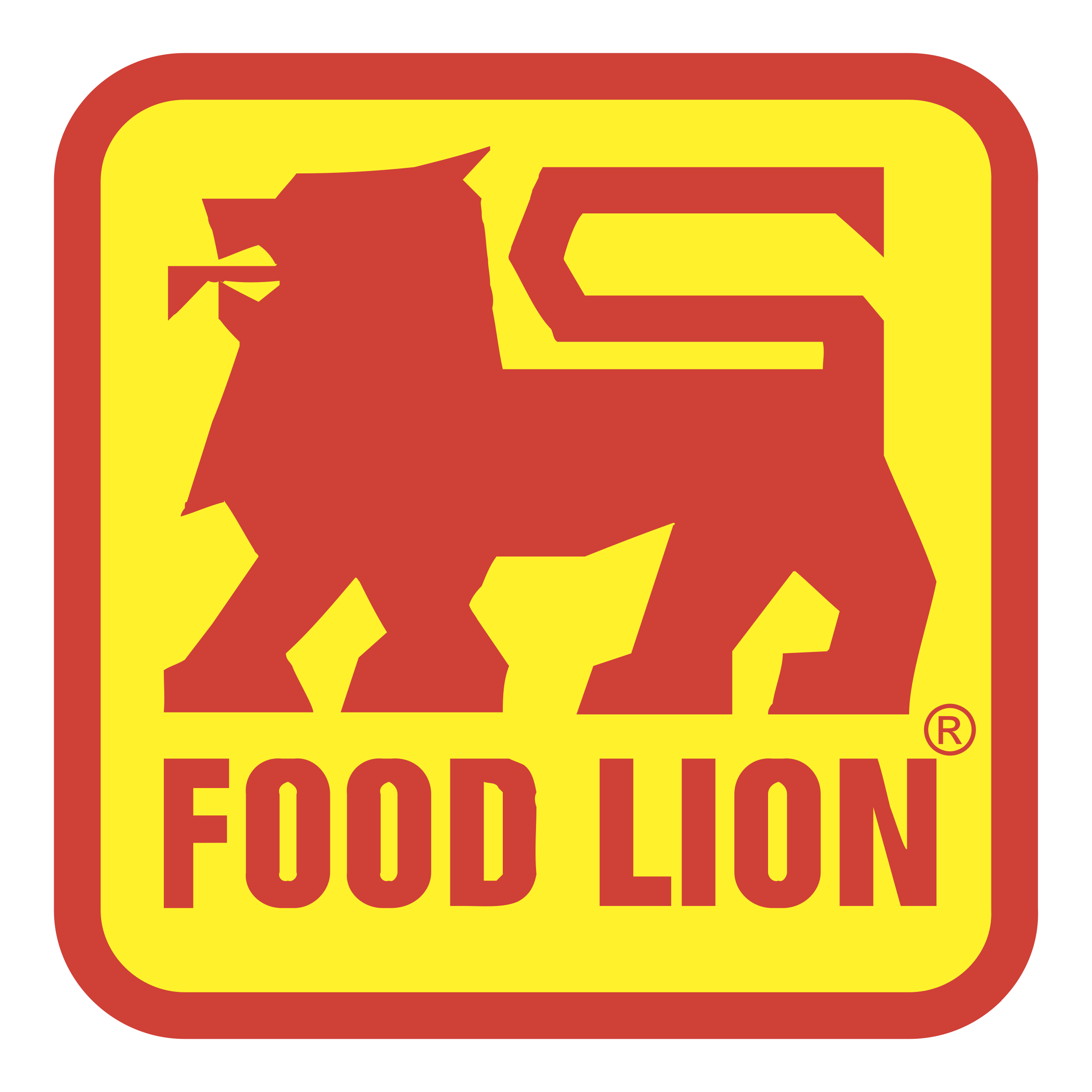 Red Black Yellow Food Logo - Food Lion Logo PNG Transparent & SVG Vector - Freebie Supply