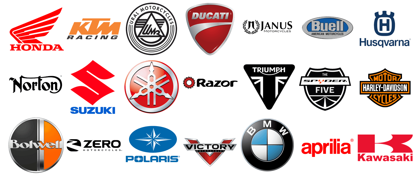 Motorbike Logo - Motorcycle brands: logo, specs, history. Motorcycle brands: logo