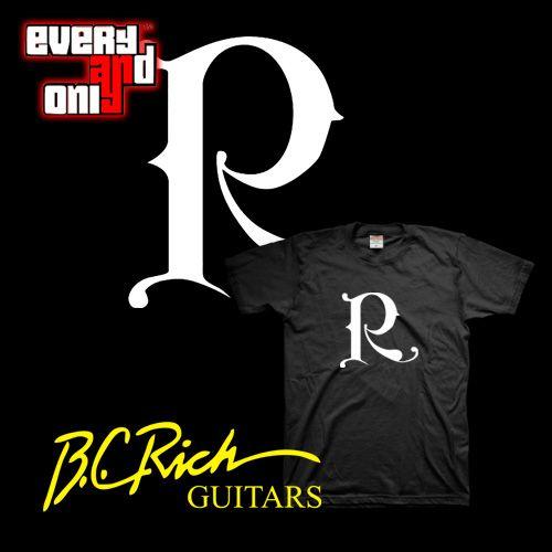 Big R Logo - Electric guitar bc rich guitars big r logo short sleeve T shirt