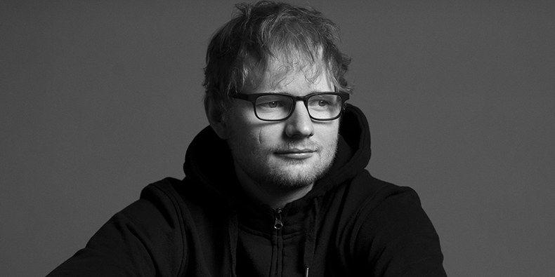 Ed Sheeran Black and White Logo - Ed Sheeran Is the Most Streamed Artist on Spotify in 2017 | Pitchfork