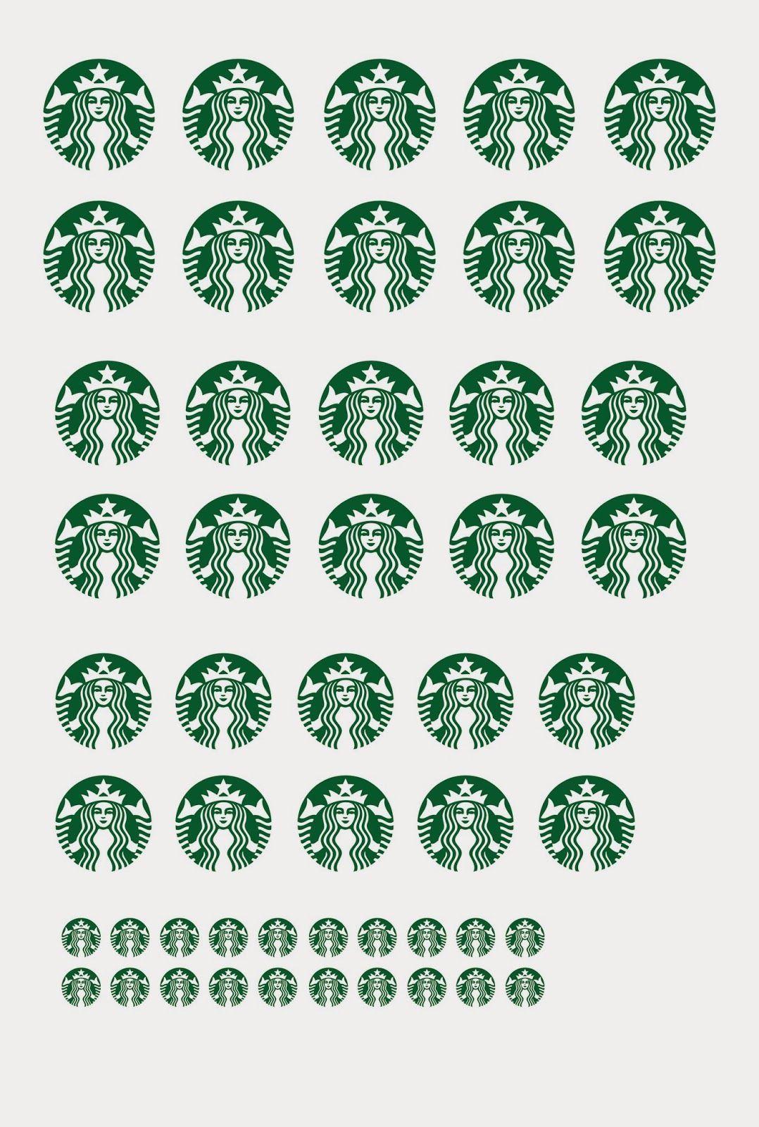 Mini Starbucks Logo - Toni Ellison: DIY Starbucks Frappuccino Lip Gloss Tutorial | DIY ...