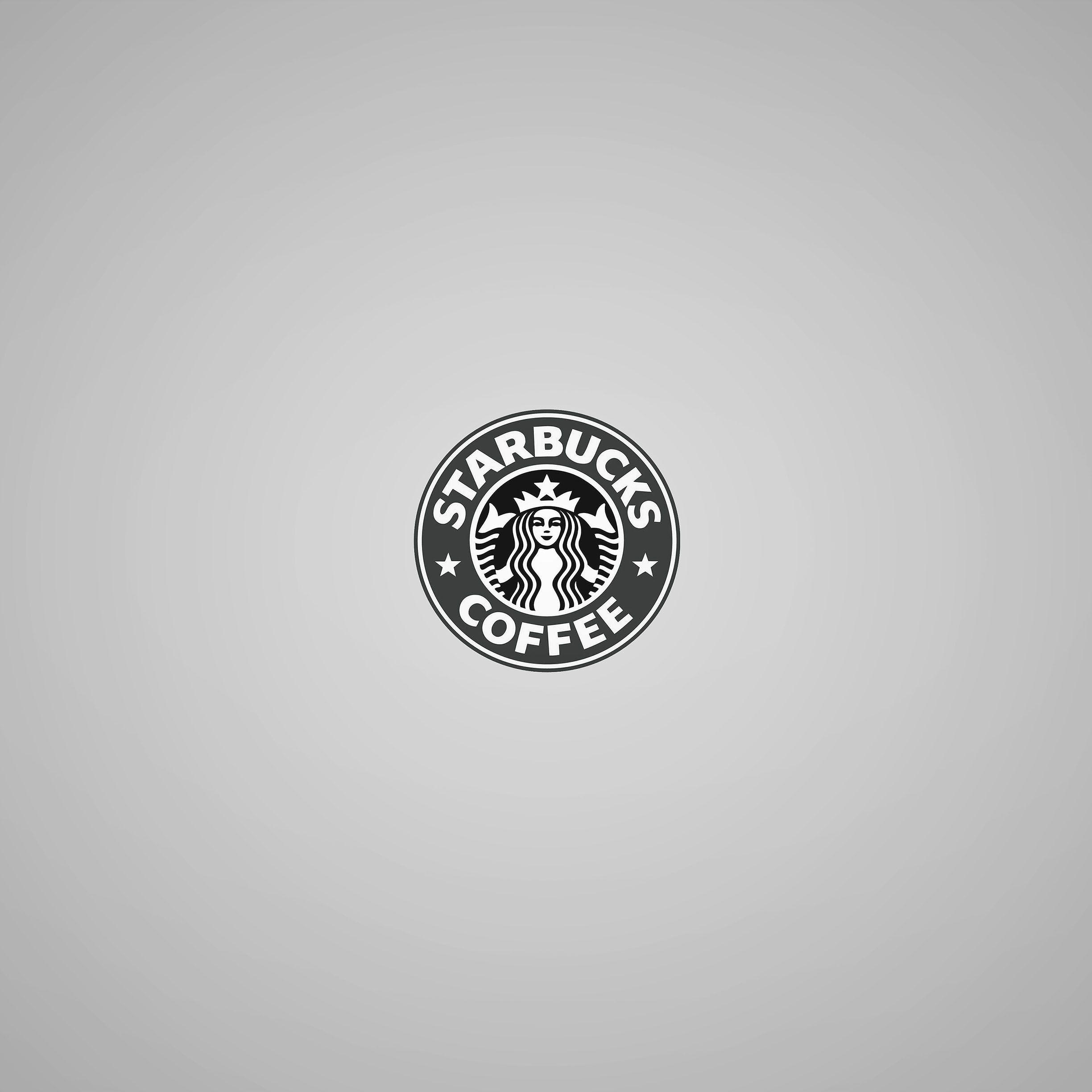 Mini Starbucks Logo - Starbucks logo | wallpaper.sc iPad