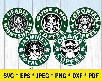 Disney Starbucks Logo - Disney starbucks svg | Etsy
