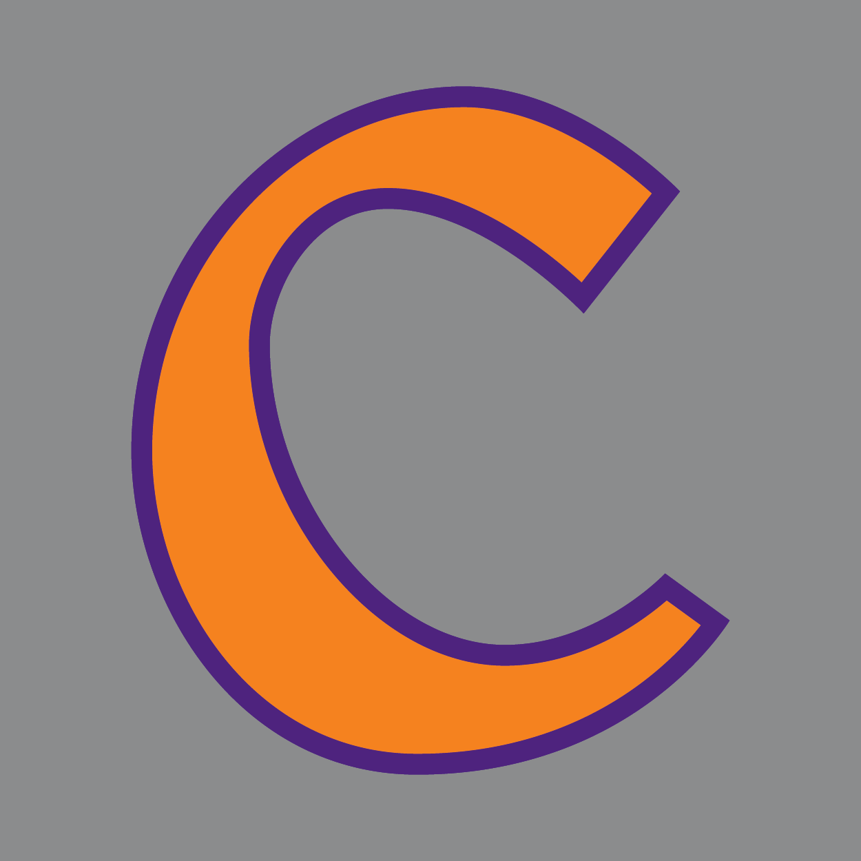 Clemson C Logo - Clemson Baseball C Decal - Tigertown Graphics
