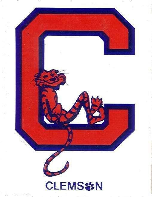 Clemson C Logo - C - L - E- M - S - O- N | Clemson | Clemson, Clemson football ...