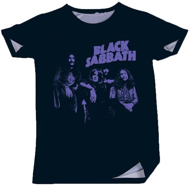 New Ozzy Logo - Men NEW Black Sabbath Logo Band T Shirts Master Of Reality Ozzy ...