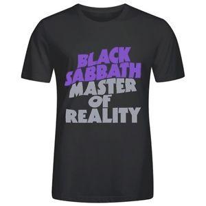 New Ozzy Logo - BLACK SABBATH - Master Of Reality Logo T-Shirt - Size Large L - NEW ...