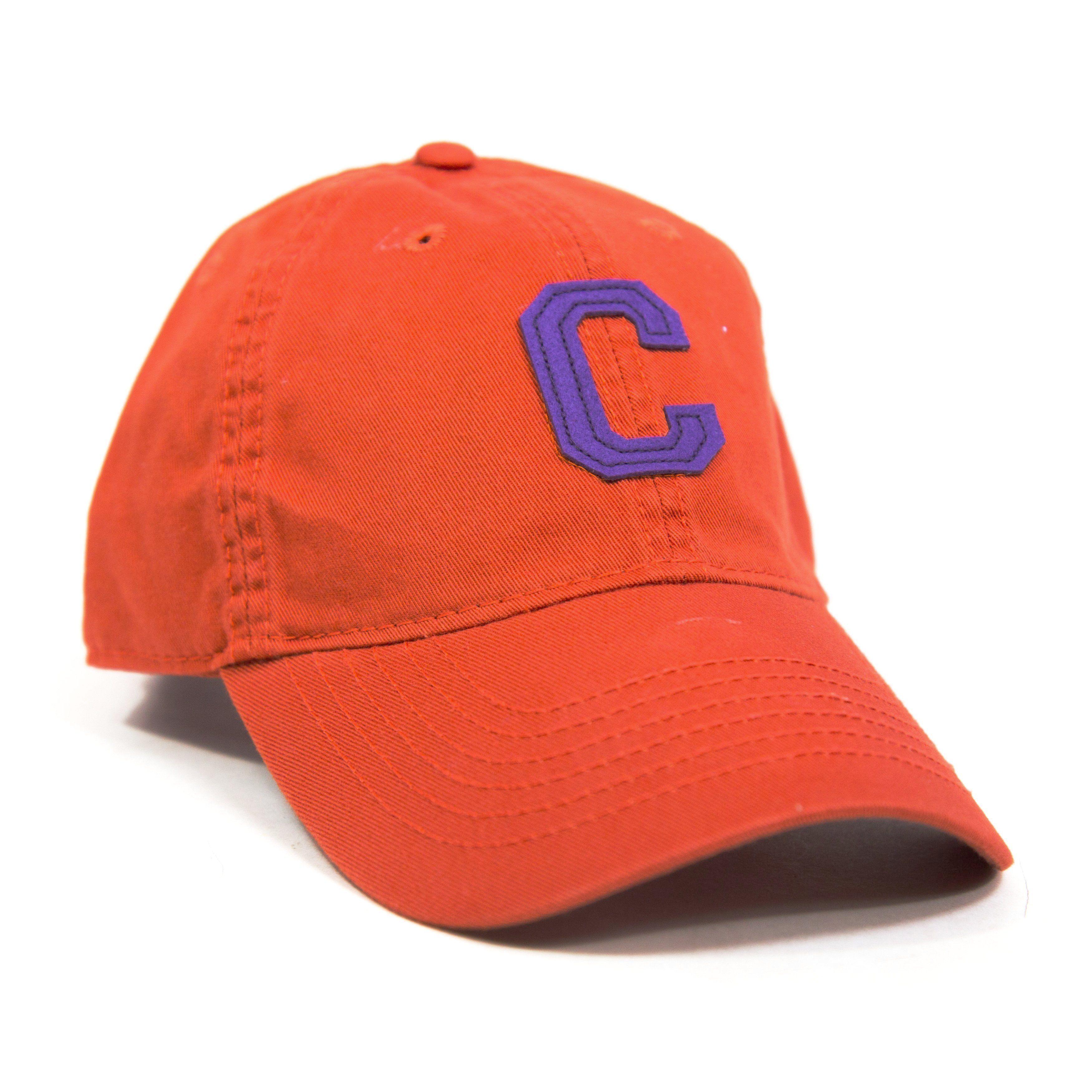 Clemson C Logo - Block C Twill Hat - Tigertown Graphics