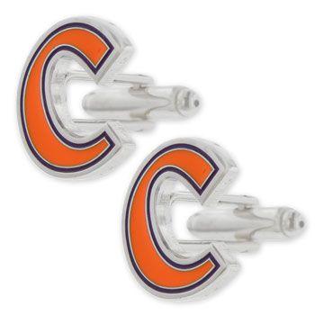 Clemson C Logo - Clemson Tigers C Logo Cuff Links