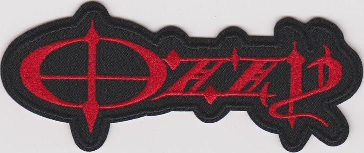 New Ozzy Logo - Ozzy Osbourne Iron-On Patch Red Letters Logo – Rock Band Patches