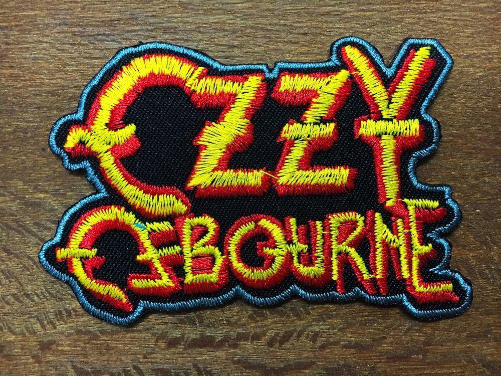 New Ozzy Logo - NEW OZZY OSBOURNE Logo Iron On Metal Sabbath Embroidered Patch ...