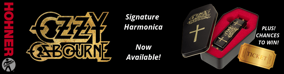 New Ozzy Logo - New! Ozzy Osbourne Signature Harp – KJ Music