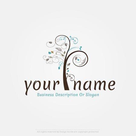 Design Your Own Logo - Create a Logo Online free Art tree logo templates