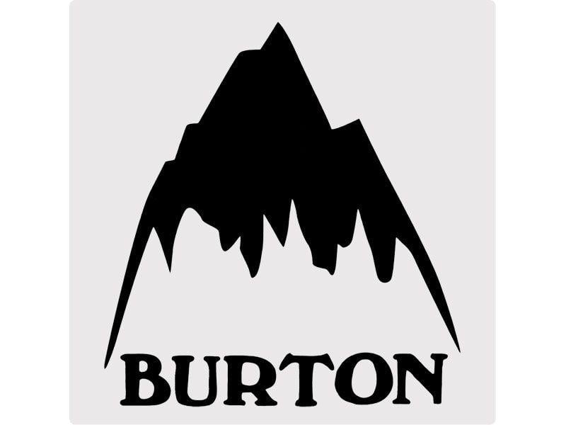 Snow Mountain Logo - BRAYZ: BURTON Burton sticker seal logo mountain mountain mountain