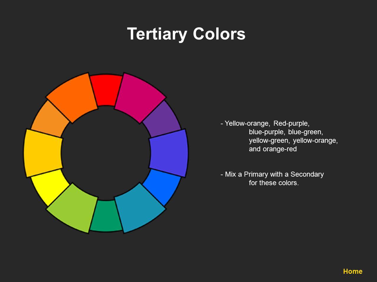 Blue Green Purple Orange Red Circle Logo - Color Theory What is it? Primary Colors Secondary Colors Tertiary ...