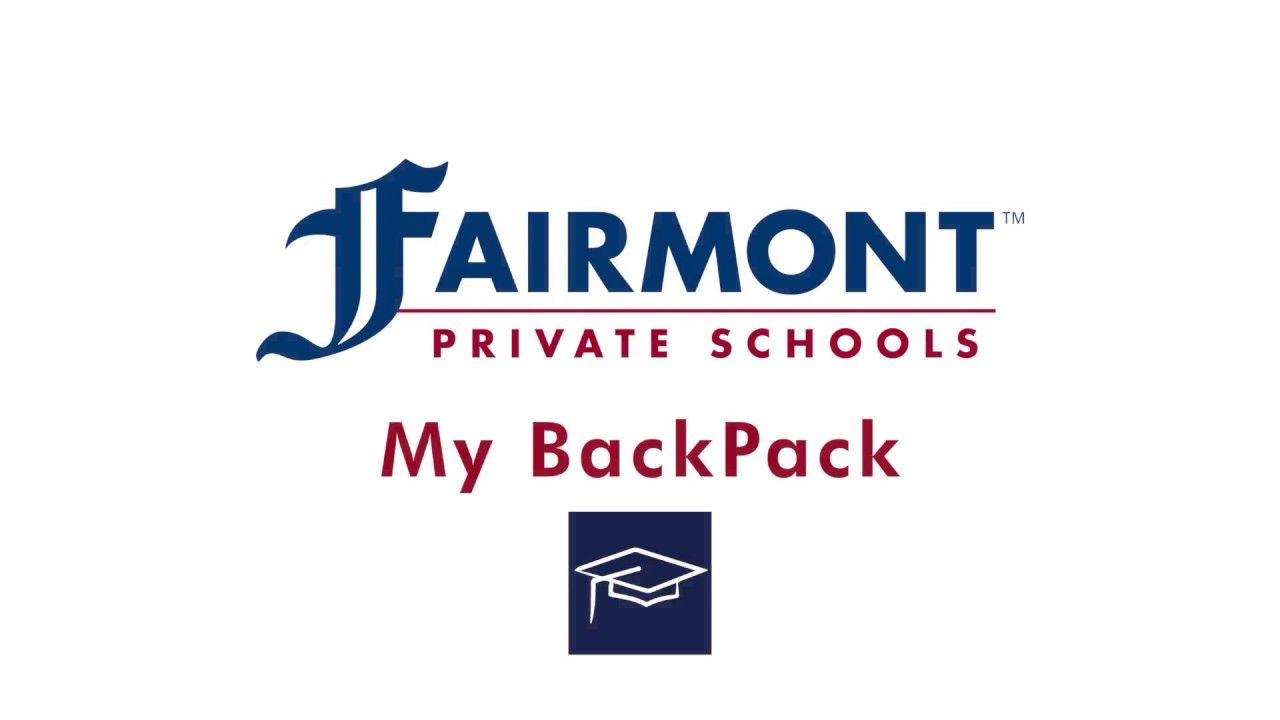 Fairmont Private Schools Logo - Intro to My BackPack (Fairmont Private Schools) - YouTube