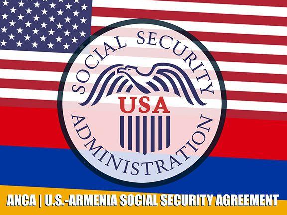 Social Security Administration Red Logo - ANCA Seeks U.S.-Armenia Social Security Agreement