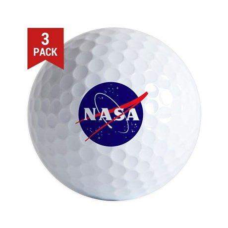 NASA Ball Logo - NASA Meatball Logo Golf Ball by quatrosales