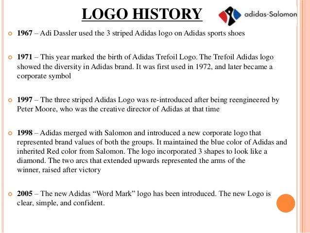 Adidas First Logo - new logo for Adidas