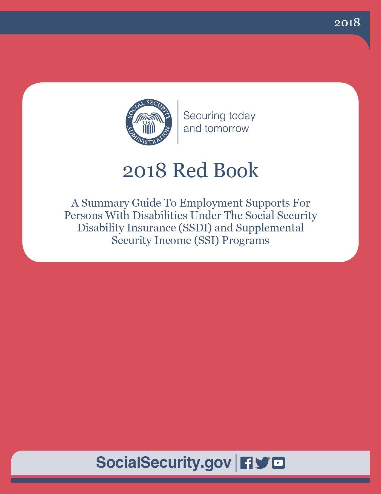 Social Security Administration Red Logo - Social Security Disability Benefits 2018 Red Book