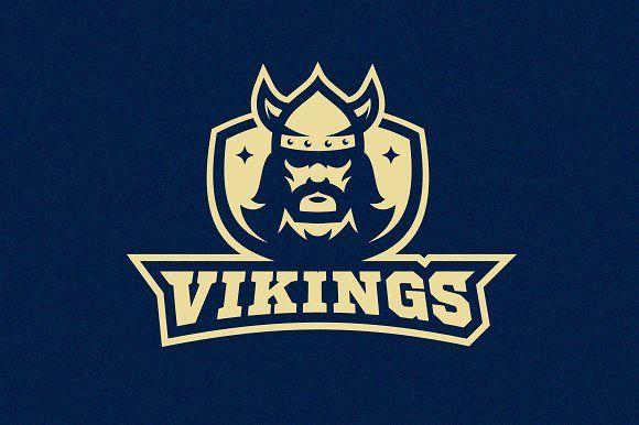 Vikings Logo - Vikings Logo and Mascot Logo Templates Creative Market