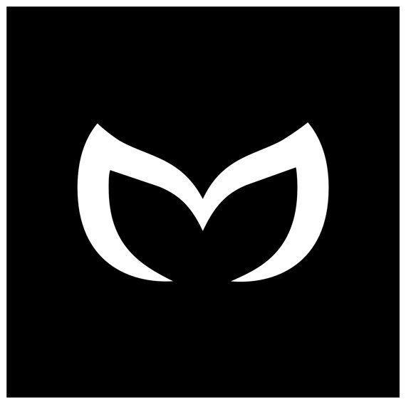 Custom Mazda Logo - Mazda Evil M Logo Custom Car Decal