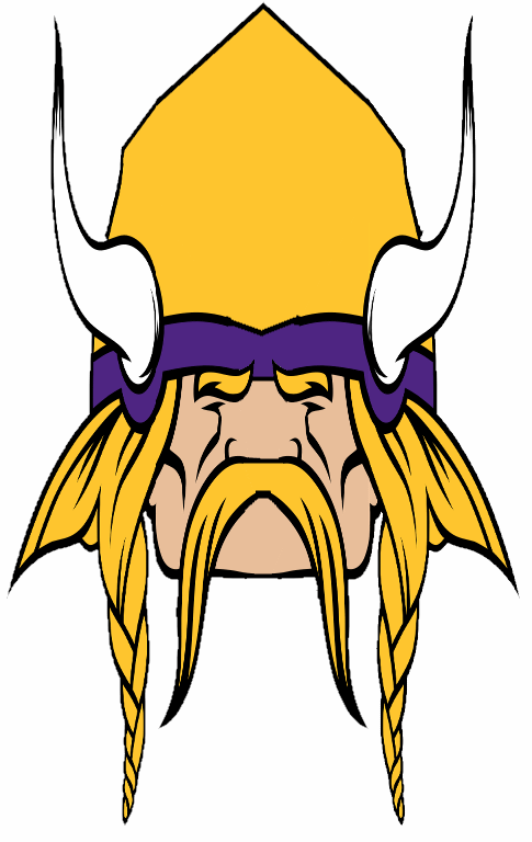 Vikings Logo - The Vikings logo, but from the front