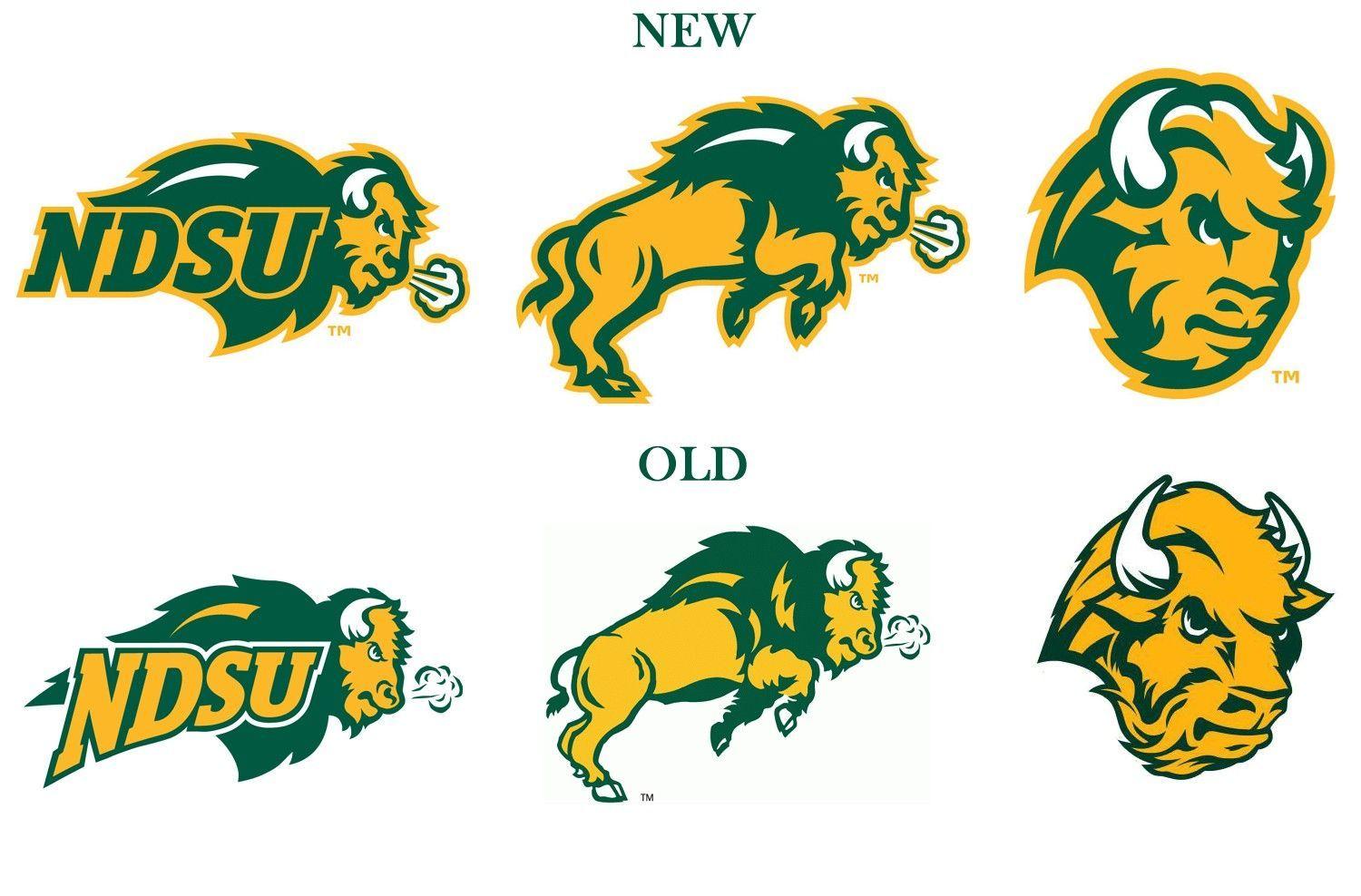 Green Bison Logo - North Dakota State Bison Logo | North Dakota State University Bison ...
