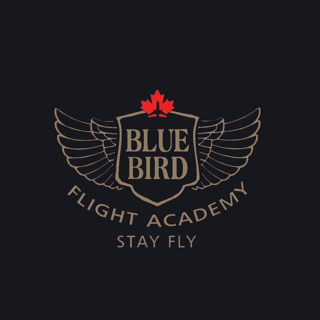 Blue Bird Flying Logo - Blue Bird Flight Academy Inc.