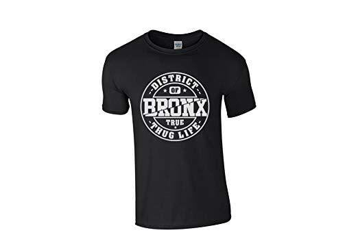 An L Clothing and Apparel Logo - Jh urban apparel Mens Urban Hip HOP Bronx District of True Thug Life ...
