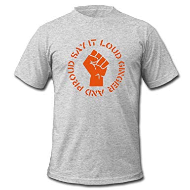 An L Clothing and Apparel Logo - Army Ginger And Proud Men's Tees Men's T Shirt By American Apparel