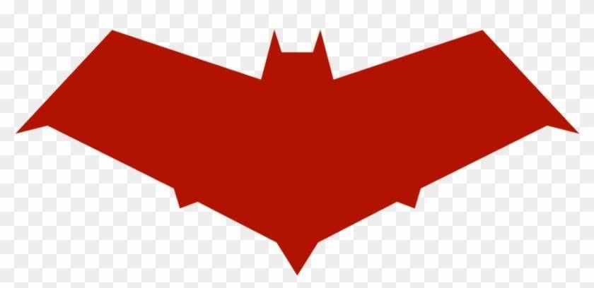 Red Bat Symbol On Logo - Red Hood Logo By Mr-droy - Red Hood Bat Symbol - Free Transparent ...
