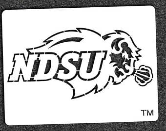 North Dakota State Bison Logo - Ndsu bison | Etsy