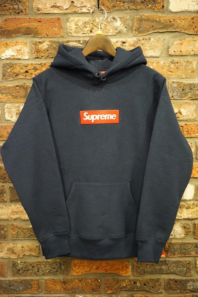 Dark Blue Supreme Logo - Fools Judge: SUPREME シュプリーム 16aw Box Logo Hooded Sweatshirt