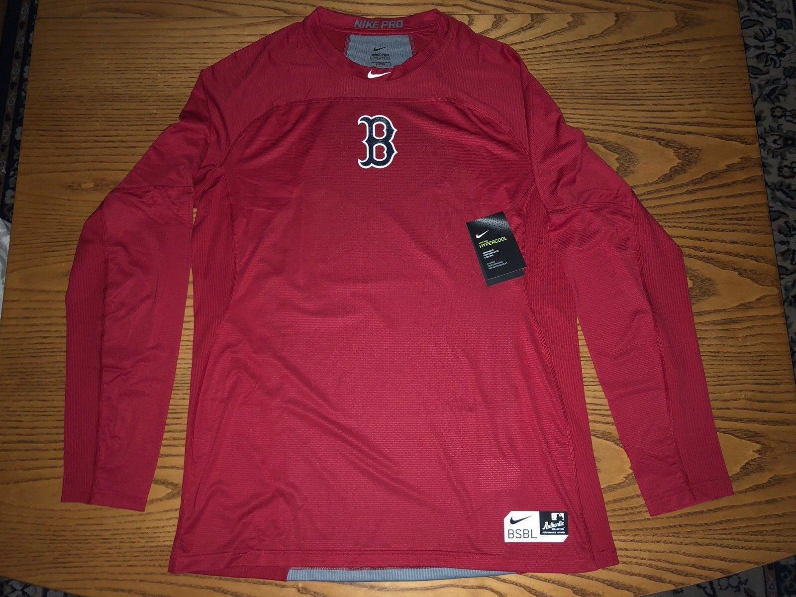 An L Clothing and Apparel Logo - 35.00 | NIKE PRO BOSTON RED SOX MLB HYPER COOL FITTED PERFORMANCE ...
