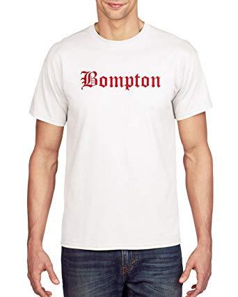 An L Clothing and Apparel Logo - StreetClub Apparel The Bompton Gang Logo Men's T shirt L: Amazon.co ...