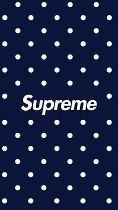Dark Blue Supreme Logo - Best •Wallpaper• image. Background, Background image, Tumblr