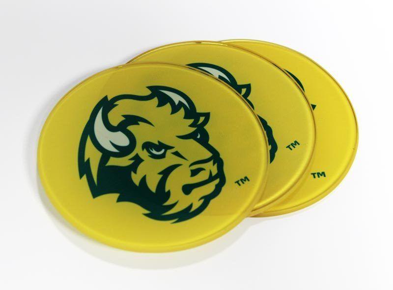 ND Bison Logo - NDSU Bison Coasters Herd NDSU Bison Gear