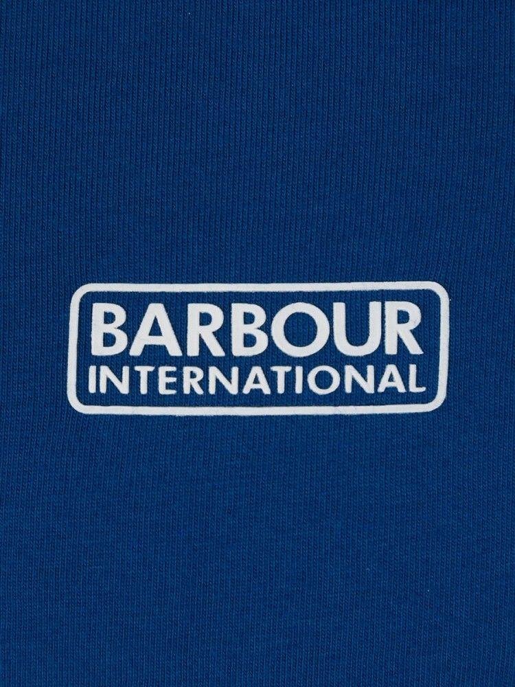 Royal Blue and Logo - Barbour International Royal Blue Logo T-shirt 4635XXHS Mens Clothing
