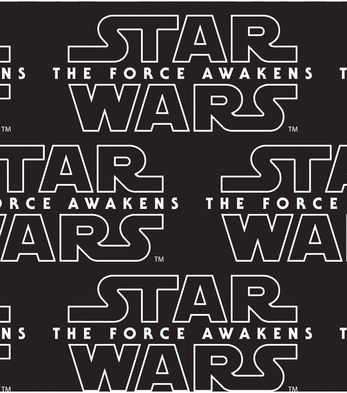 Joann Logo - Star Wars VII Fabric Force Awakens Fabric