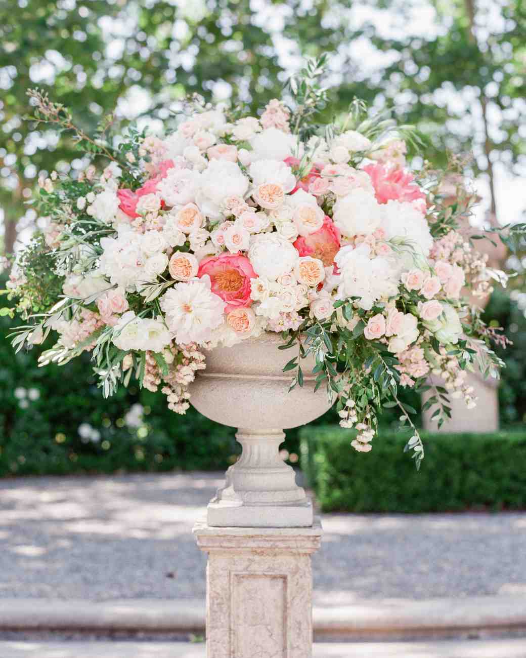 Pink Green Flower Logo - 38 Pink Wedding Centerpieces We Love | Martha Stewart Weddings